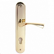 Картинка Ручки на планке Apecs HP-85.0423-G золото